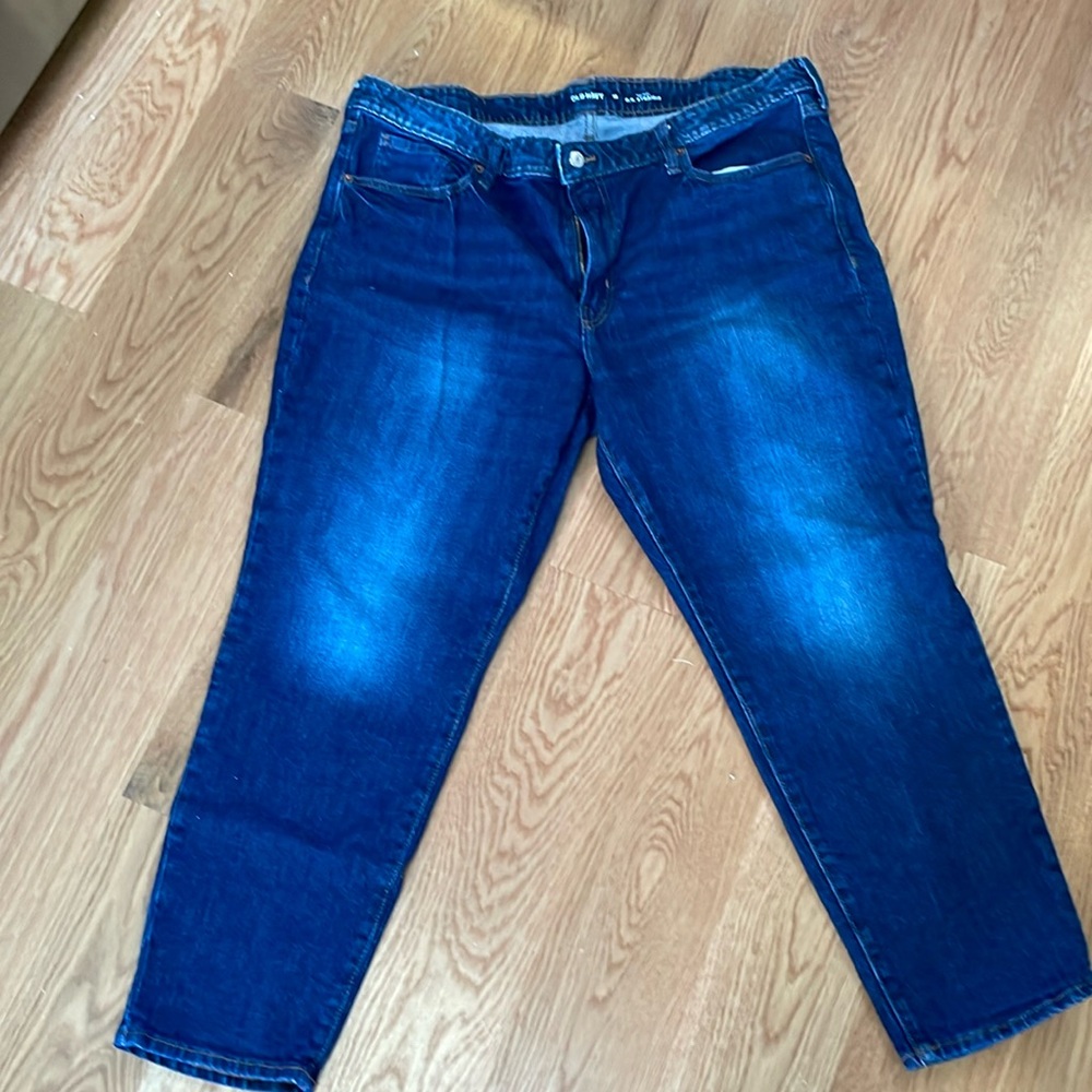 Women’s Old Navy Blue Jeans 40 x 26 size 18 Standard Fit Mid Rise 2024